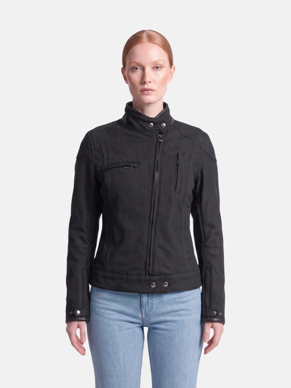Black Brandywell Biker Jacket