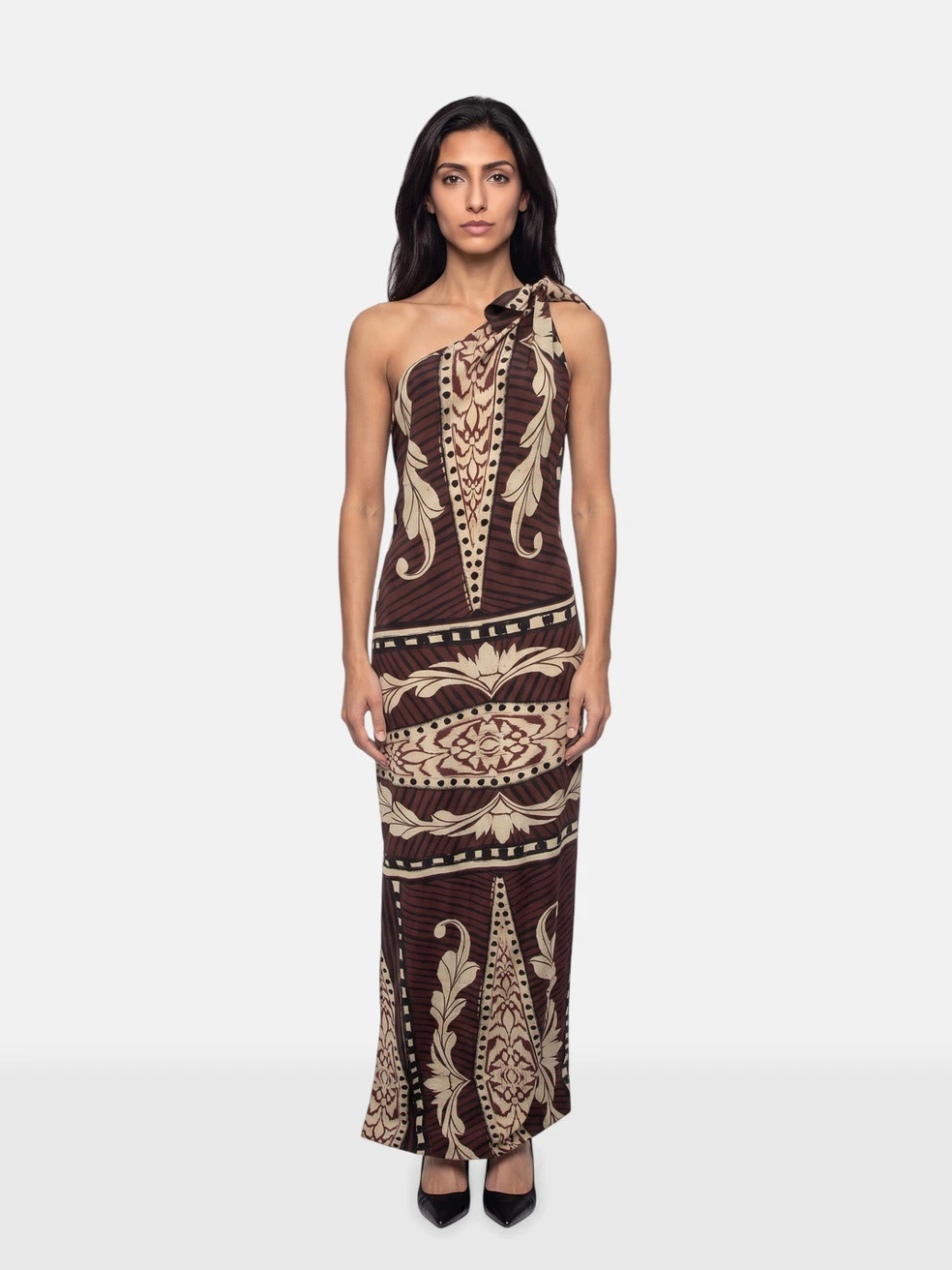 Dusted With Hope Silk Dress + Skirt Set