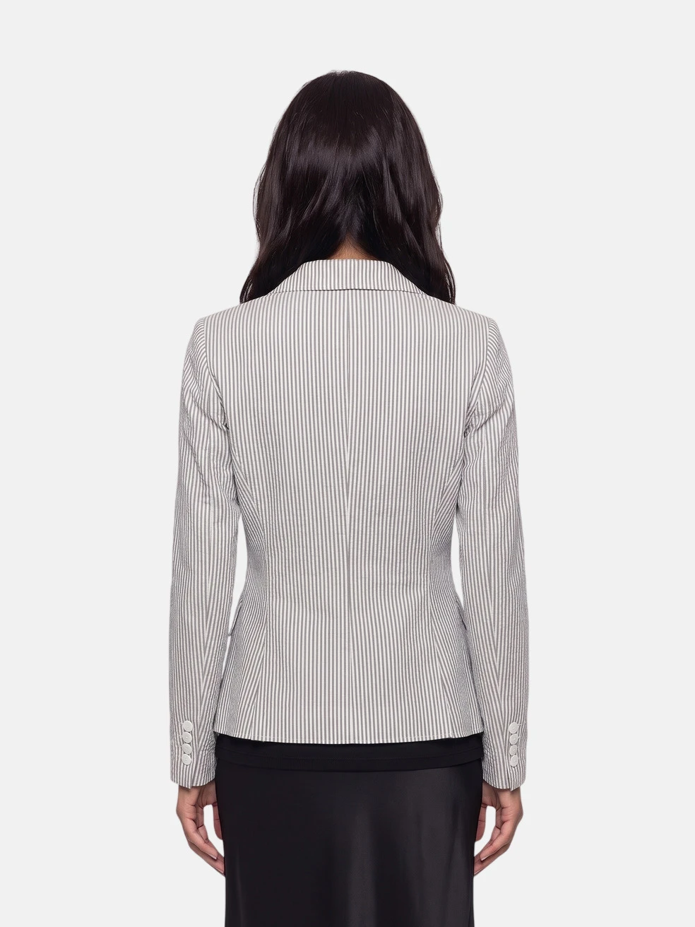 Blue Striped Blazer