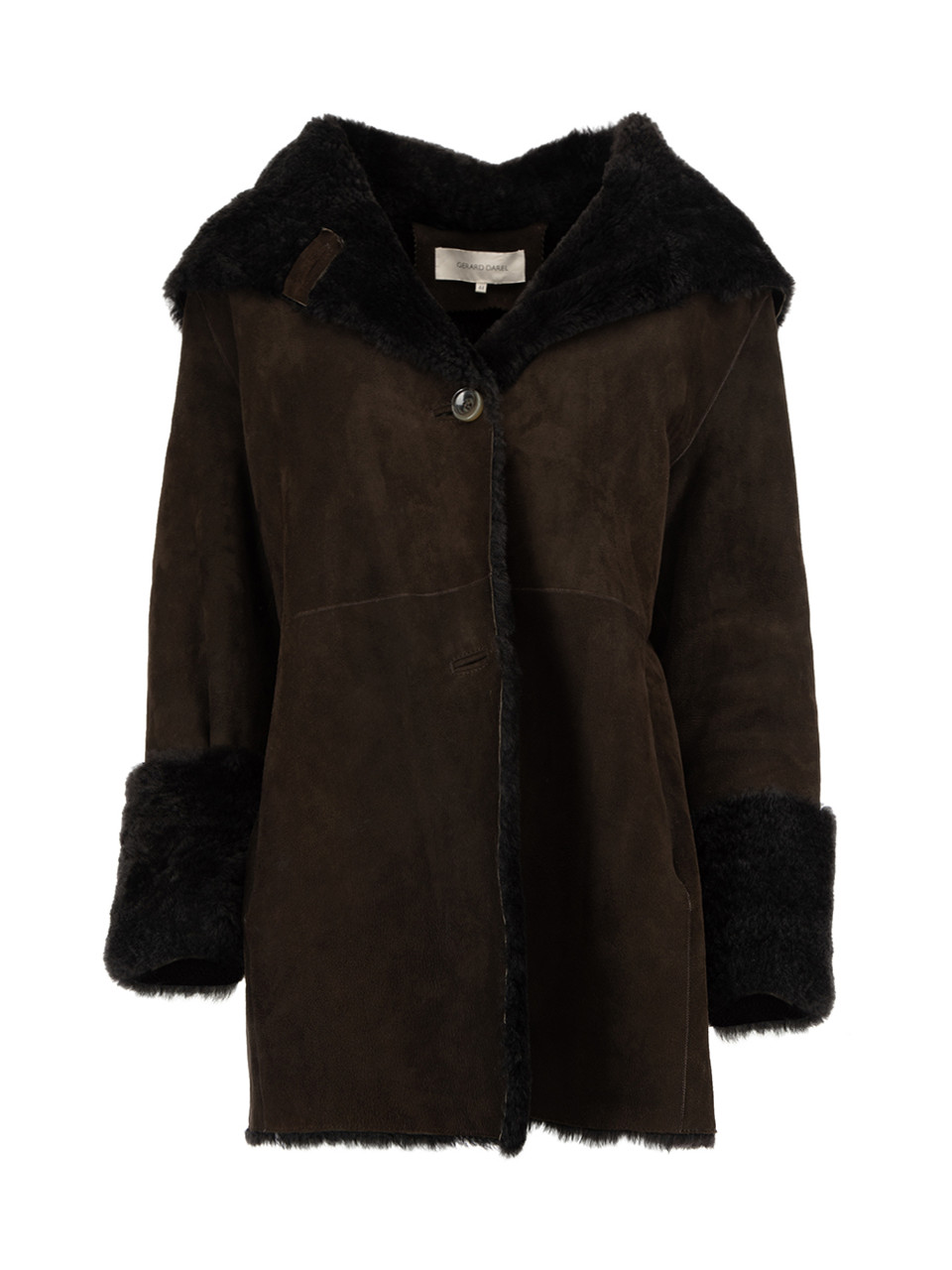 Gerard darel clearance shearling coat