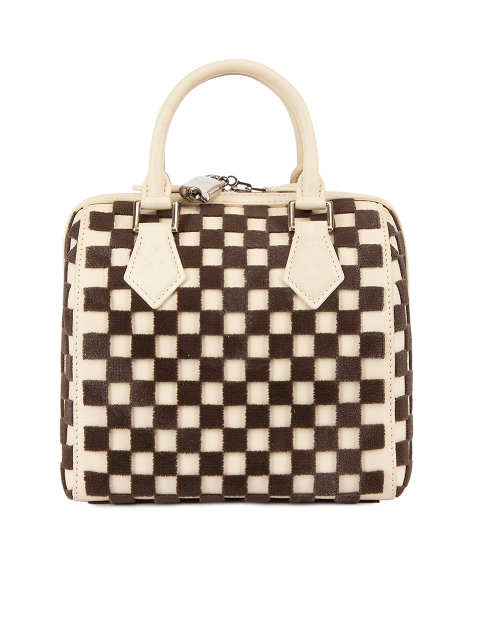 Louis Vuitton Limited Edition Brown Damier Cubic Speedy Cube PM