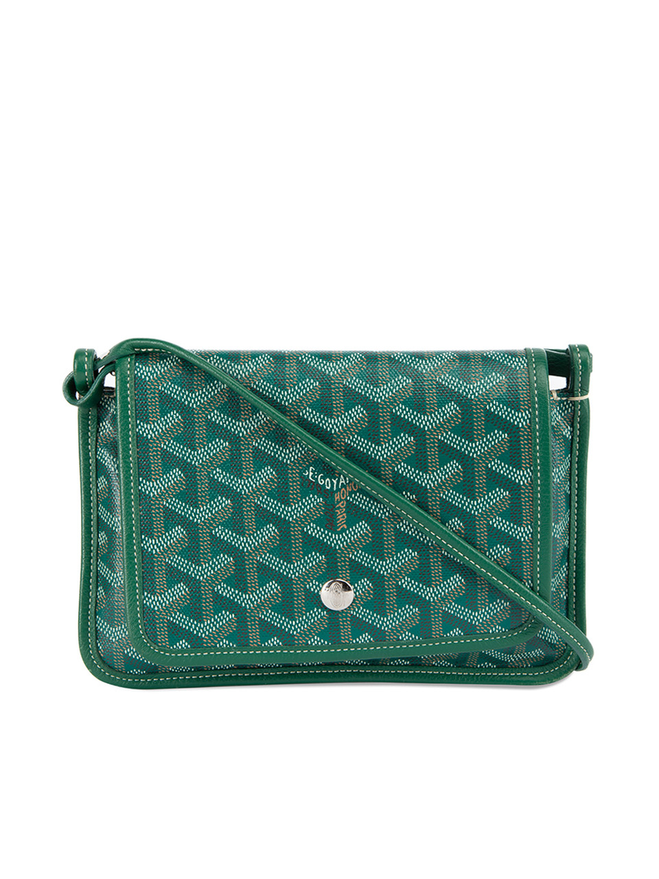Goyard Green Goyardine Coated Canvas Plumet Crossbody Bag Goyard | The  Luxury Closet