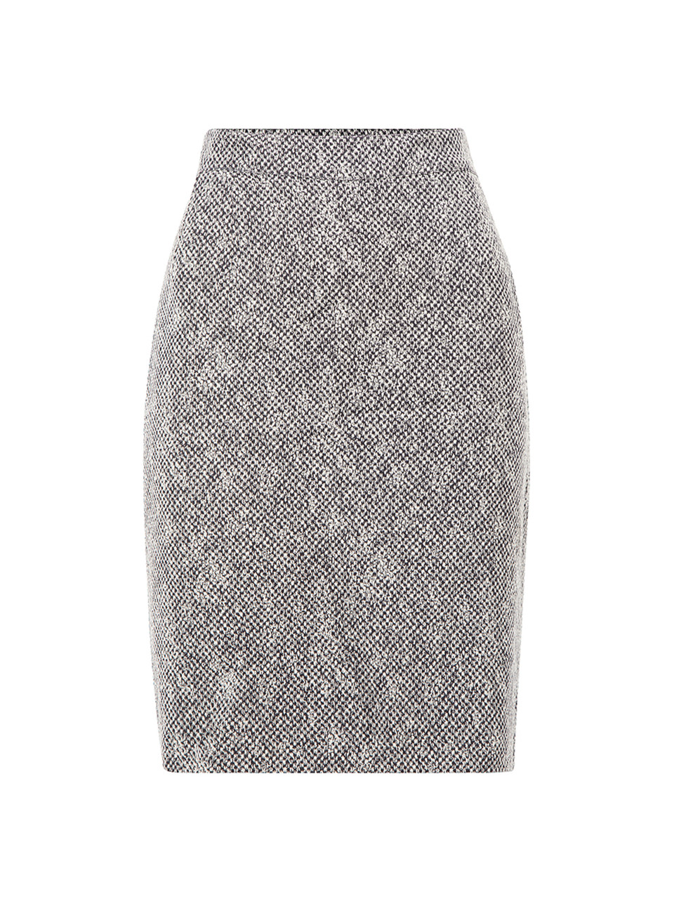 Yves Saint Laurent Grey Mini Pencil Skirt