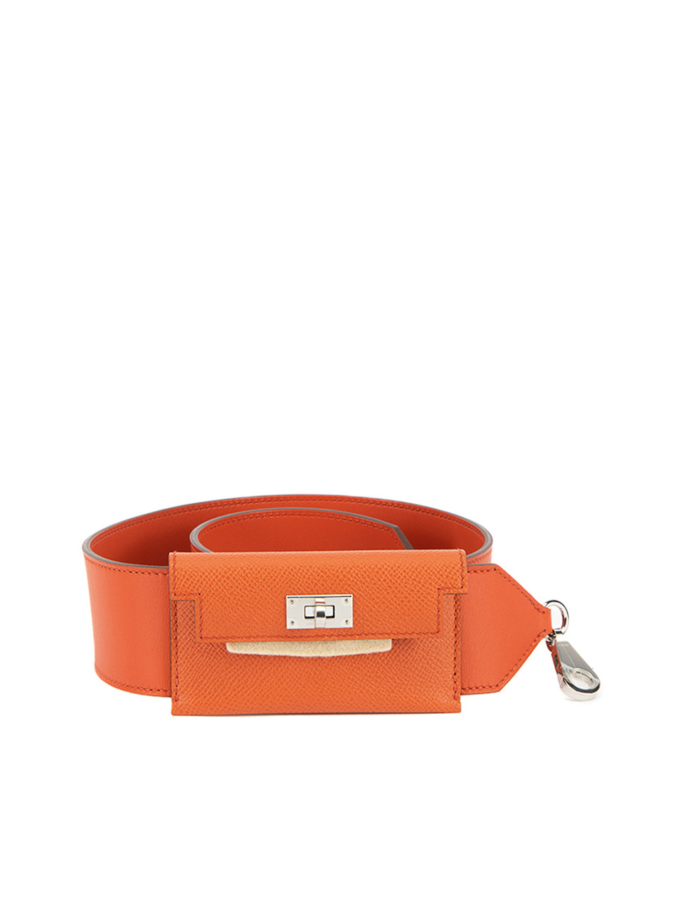Hermès Orange Kelly Pocket Bag Strap