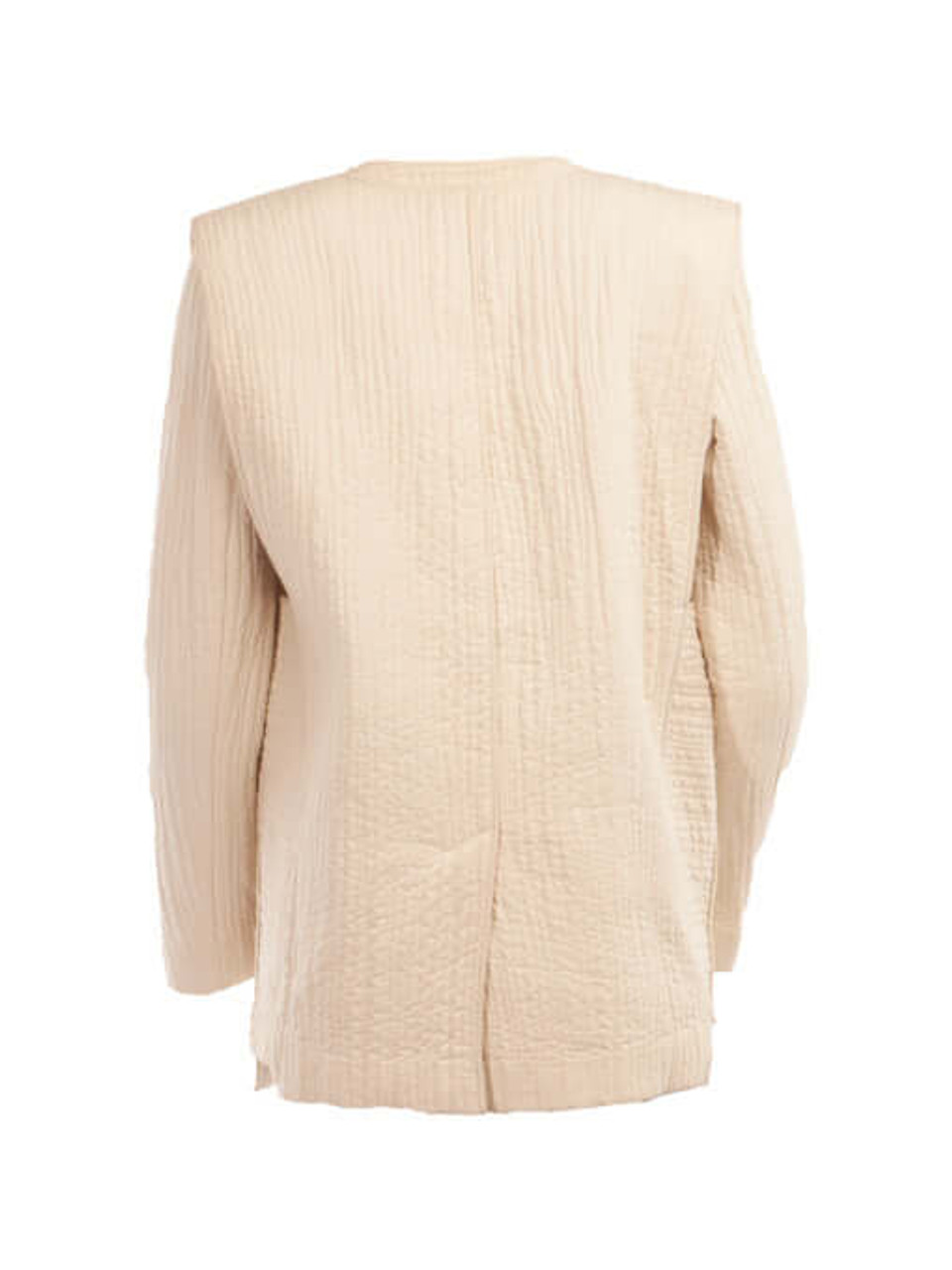 Women Isabel Marant Quilted Jacket - Beige Size M UK 10 US 6 FR 38