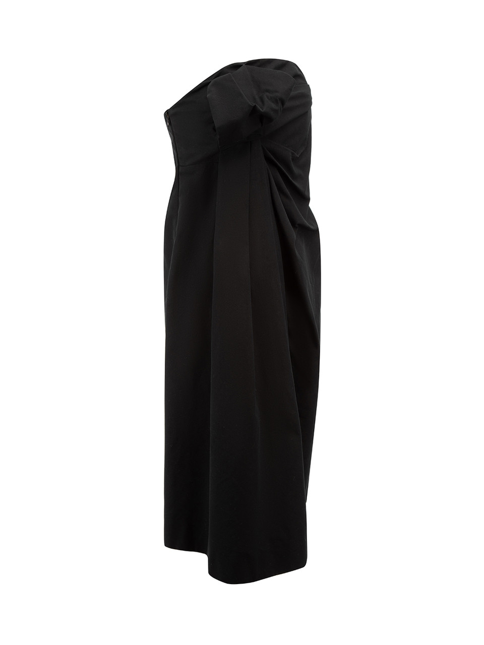 Chloé Black Strapless Evening Mini Dress