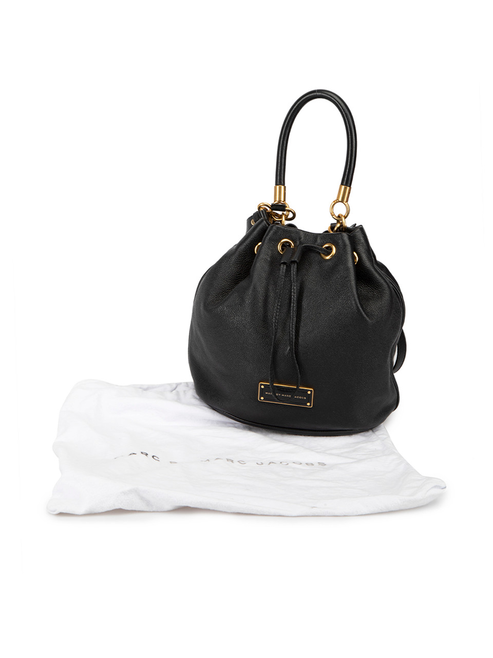 Marc Jacobs Marc by Marc Jacobs Black Leather Bucket Bag