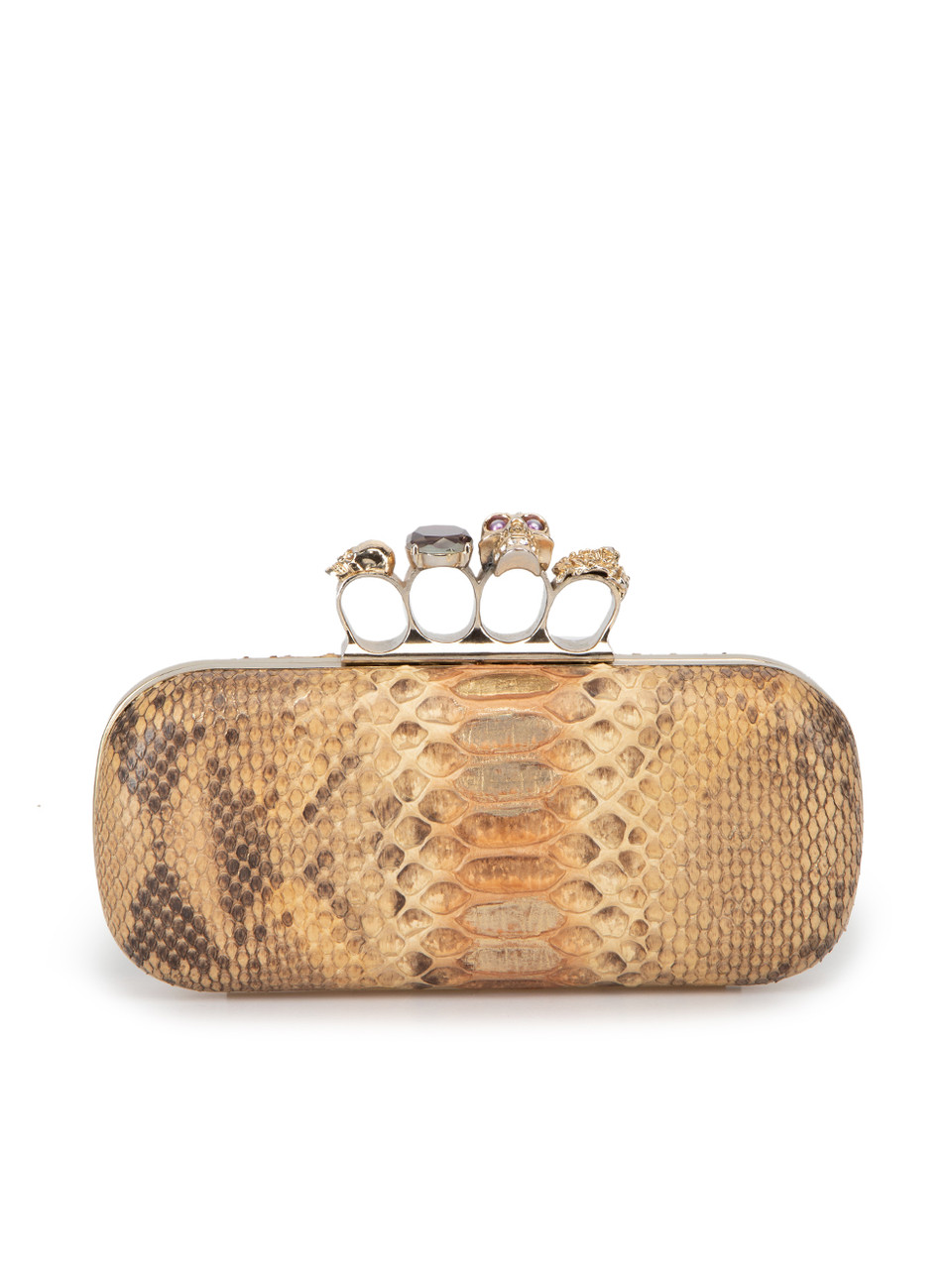 Knuckle duster sales clutch bag