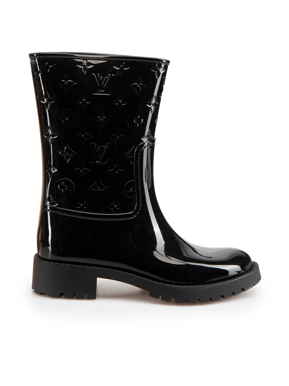 Louis Vuitton Monogram Drops Flat Half Boot
