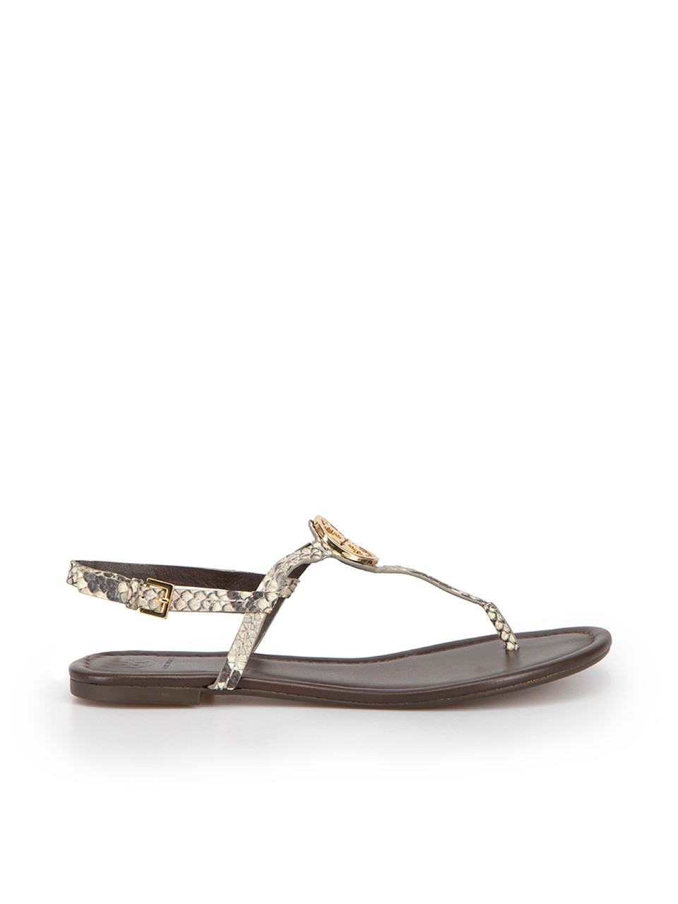 Snakeskin hot sale thong sandals