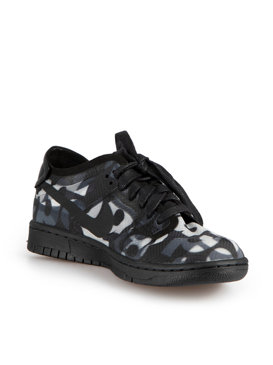 Nike Nike x Comme des Garcons Black Logo Print Dunk Low Trainers