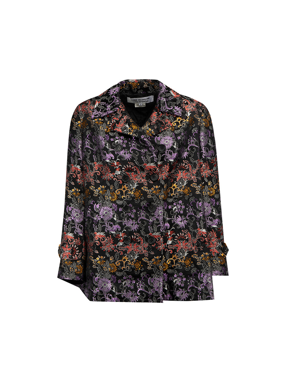 COMME des GARCONS floral shirt jacket