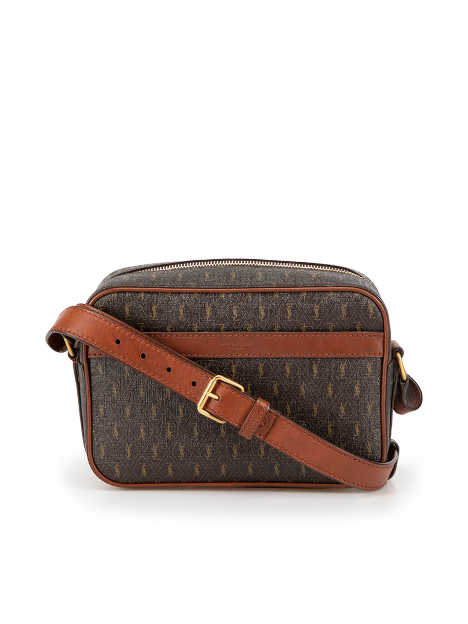 Saint Laurent Brown 'Le Monogramme Cœur' Bag Saint Laurent