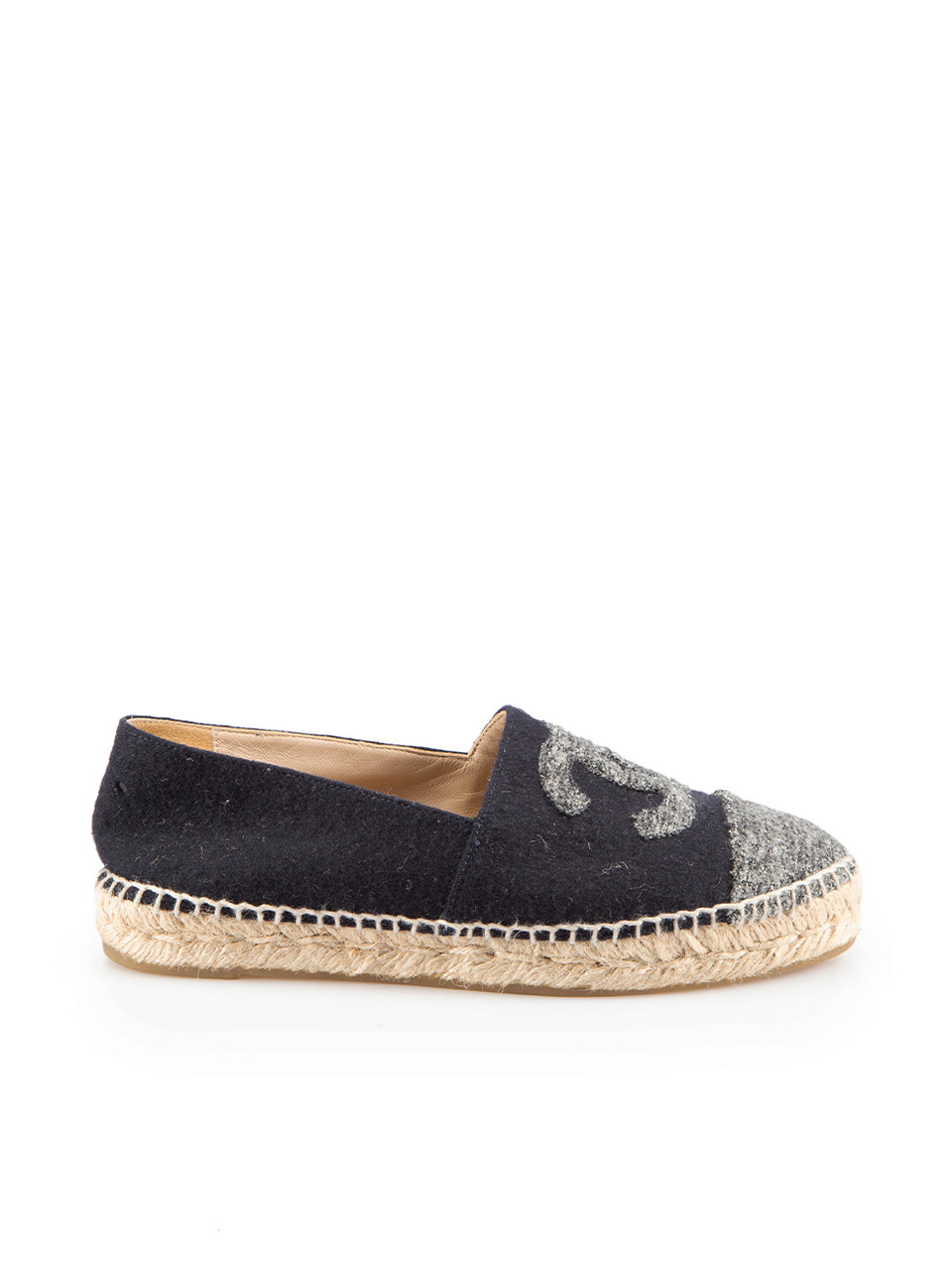 Chanel deals espadrilles navy