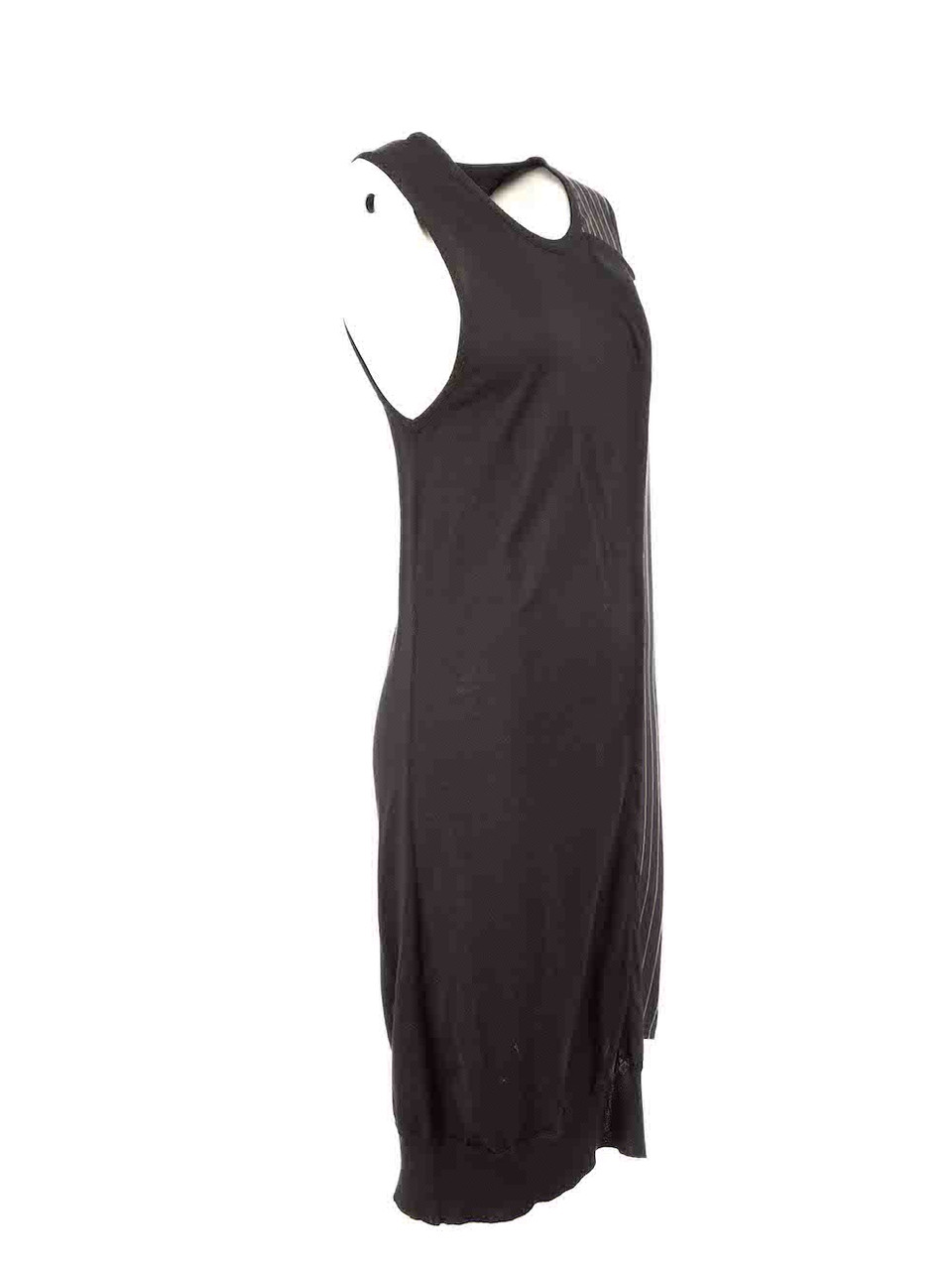 Yohji Yamamoto Y’s Sleeveless Knit Pinstripe Dress