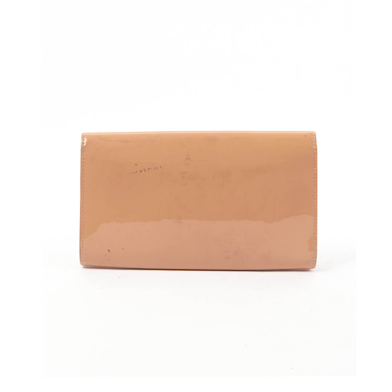 Leather clutch bag Louis Vuitton Beige in Leather - 23096373