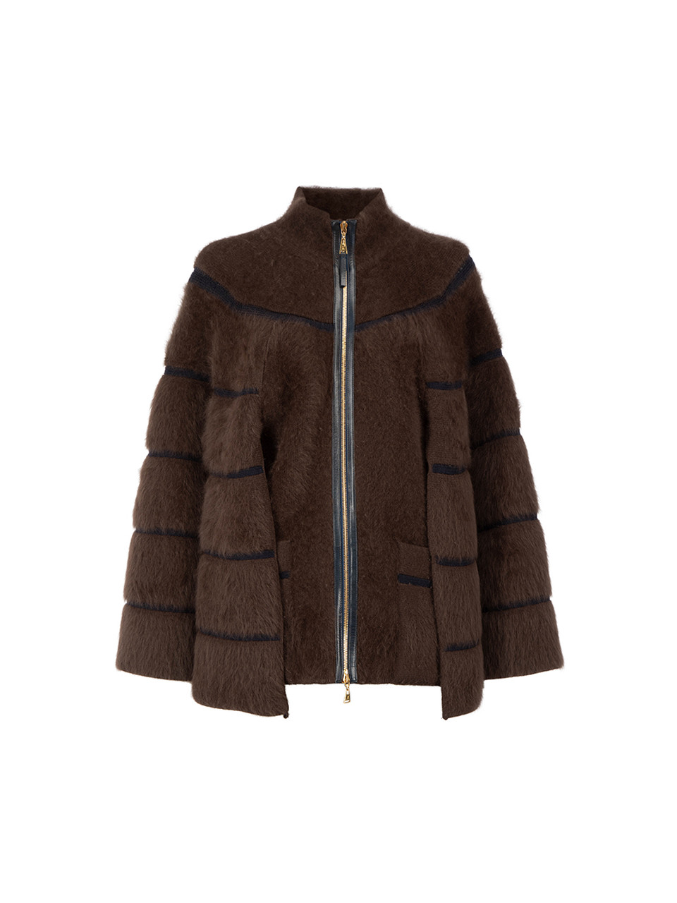 Louis Vuitton Womens Trench Coats, Brown, FR34