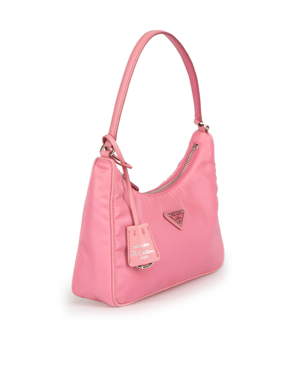 Prada - Authenticated Re-Edition 2005 Handbag - Leather Pink Plain for Women, Never Worn