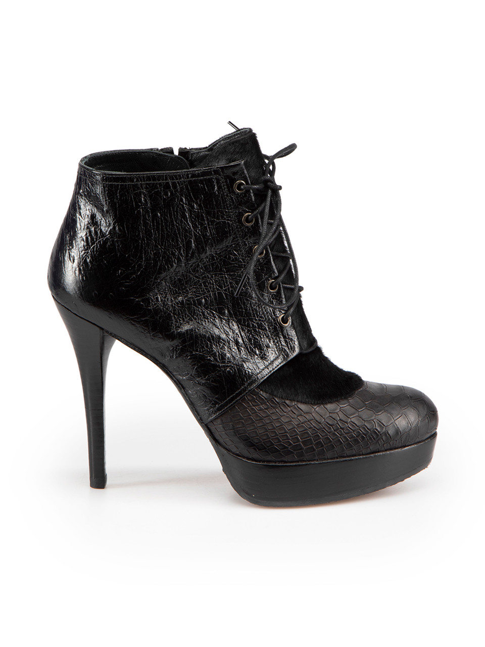 Stuart weitzman patent hot sale leather ankle boots