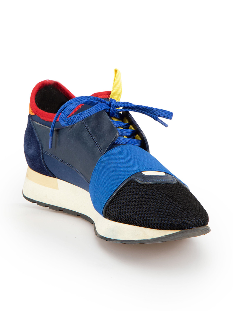 Balenciaga Blue Race Runner Trainers