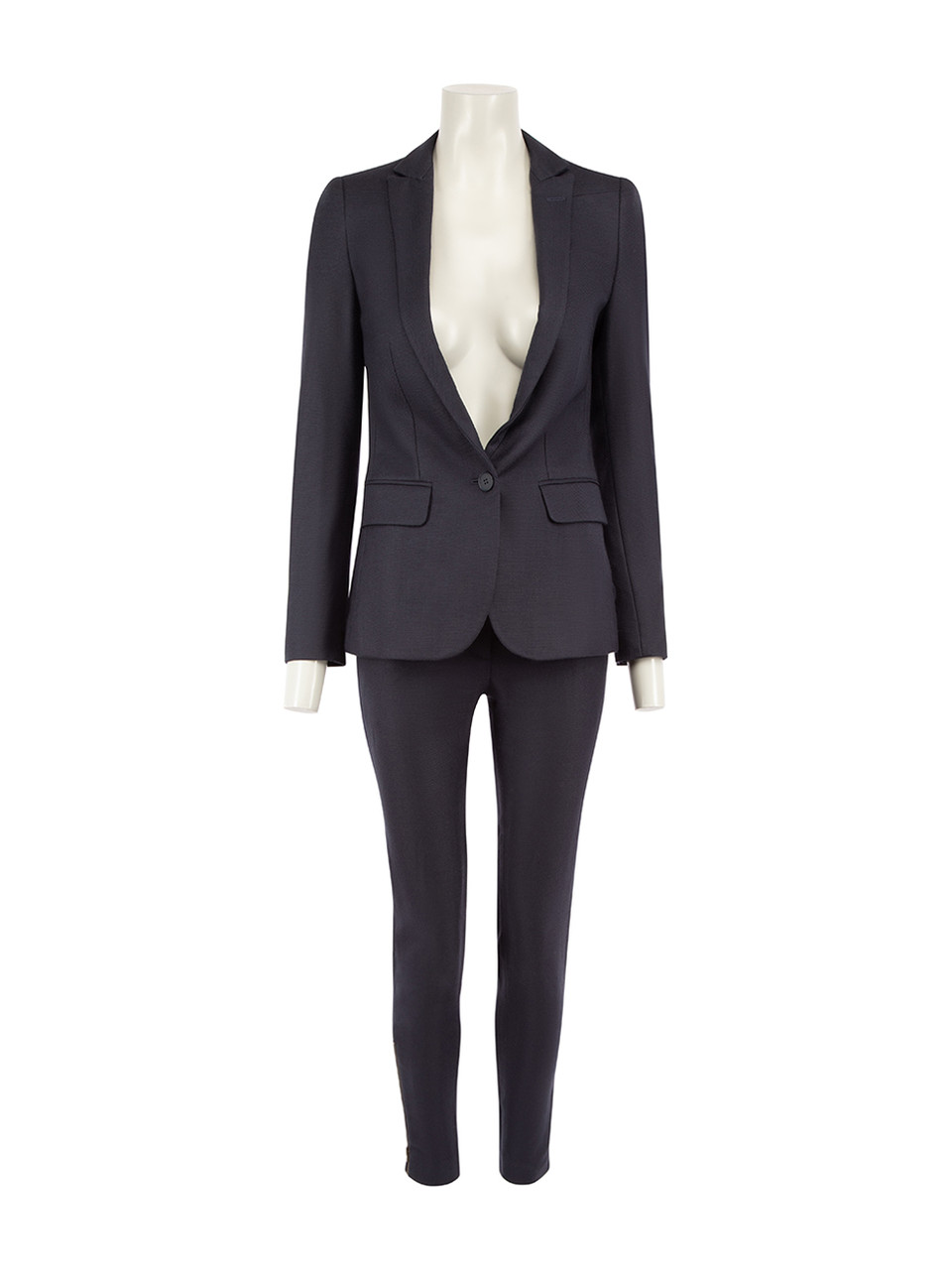 Used Stella McCartney Navy Wool Tailored Trouser Suit | CSD