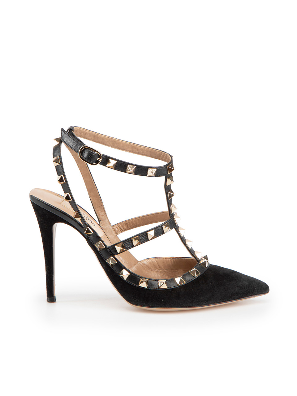 Valentino strap rockstud stiletto on sale heels