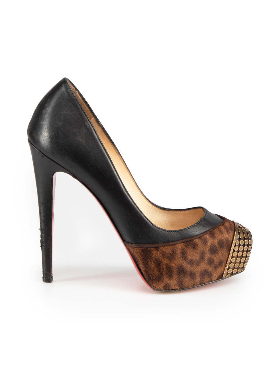 Christian louboutin hot sale pony hair pumps