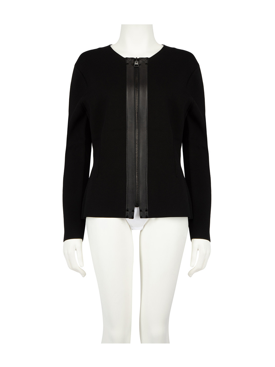 Second Hand Tom Ford Black Stretch Weave Jacket | CSD