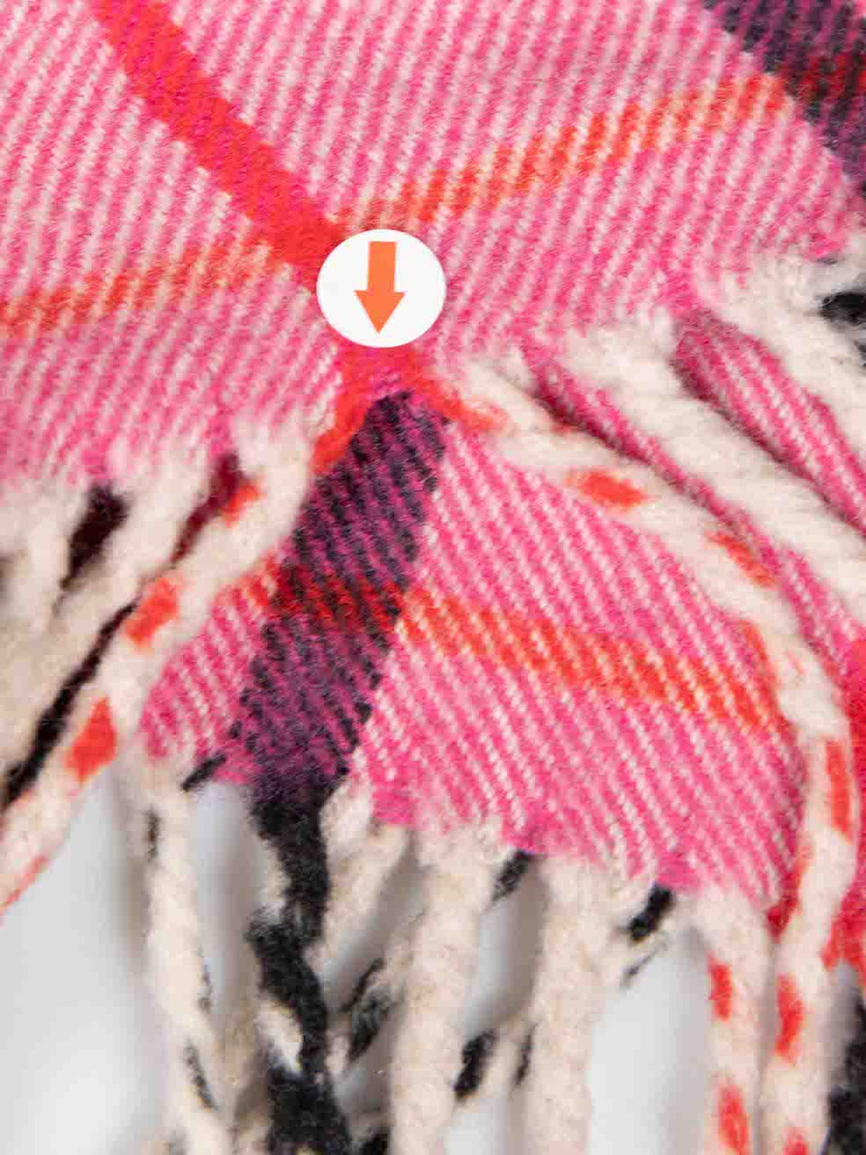Burberry Pink Nova Check Scarf