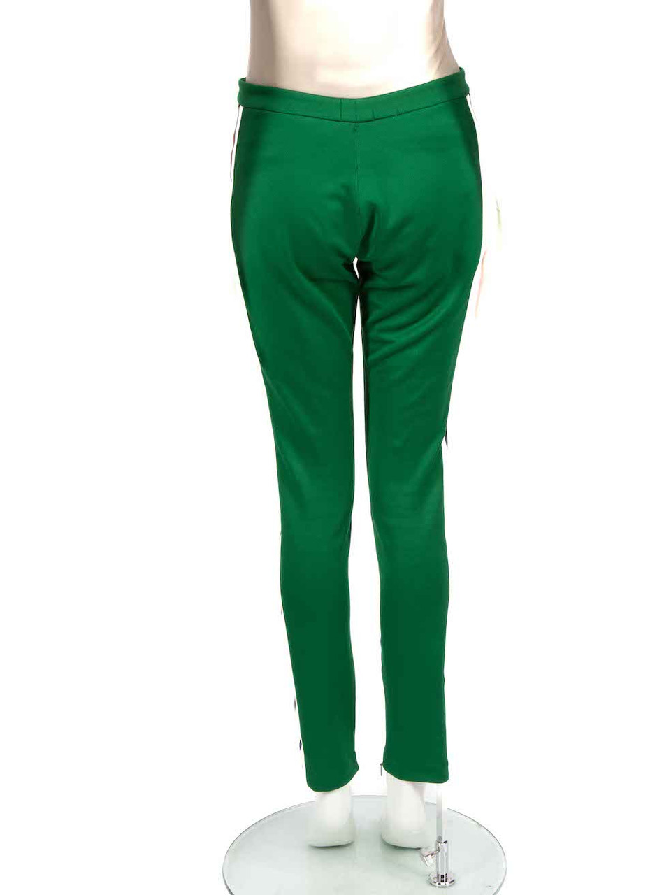 Gucci Green Side Stripe Slim Fit Trousers