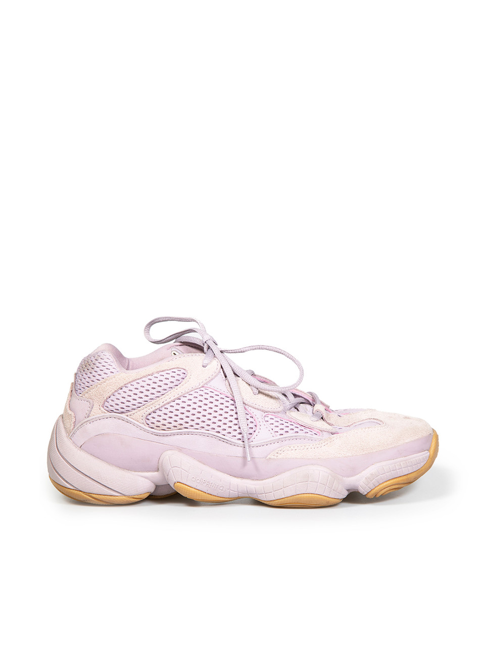 Yeezy Adidas X Yeezy Lilac Suede Panel 500 Trainers