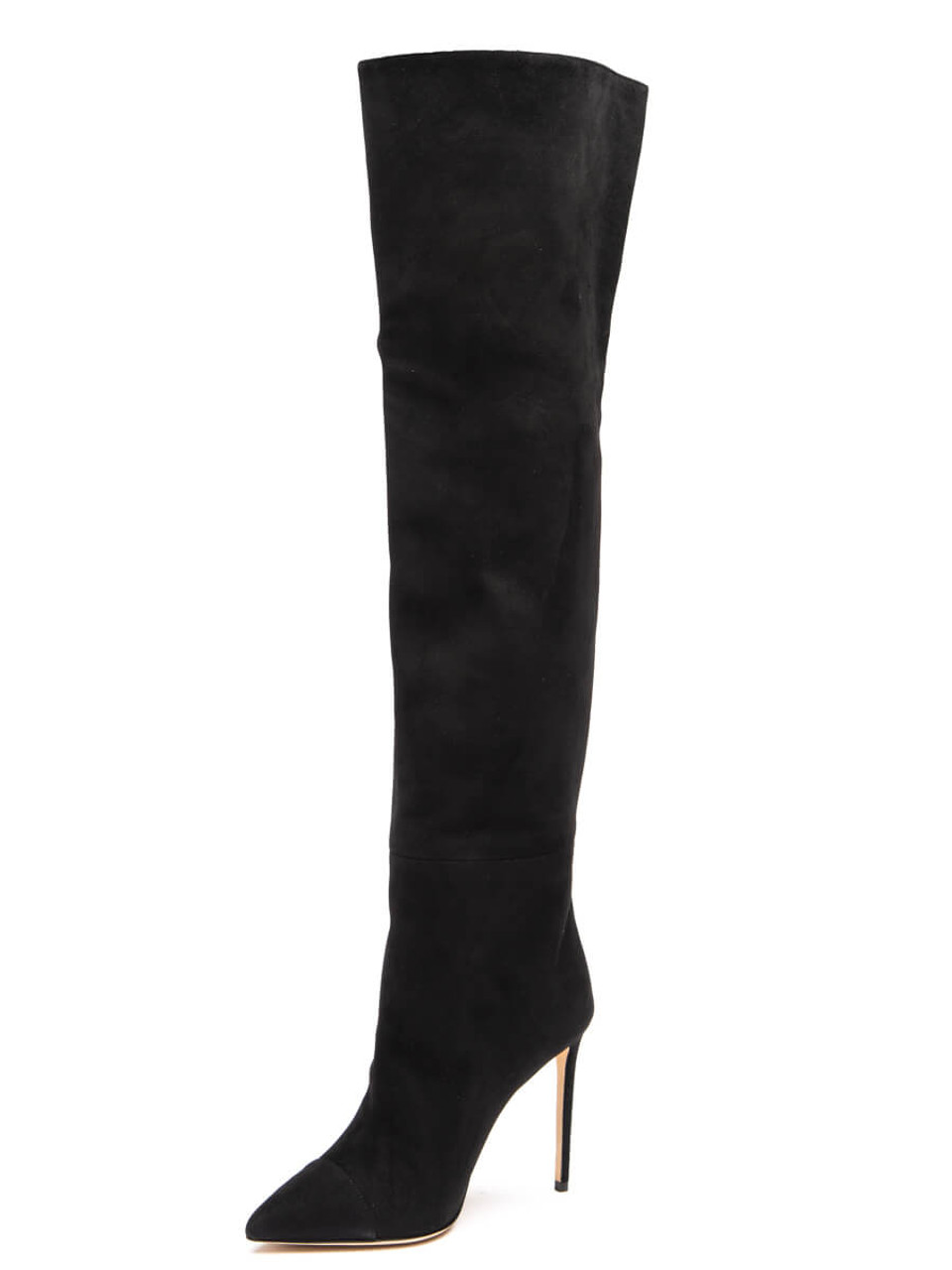 Ralph & Russo Women's Over-the-knee Boots, Size 5 UK, Black Suede