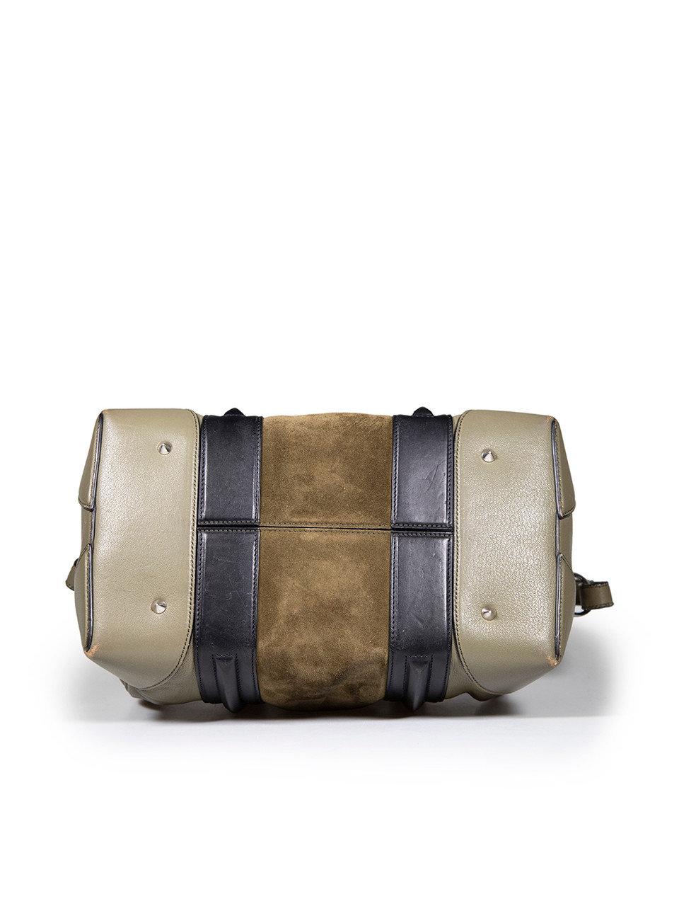 Givenchy Khaki Leather Medium Lucrezia Shoulder Bag
