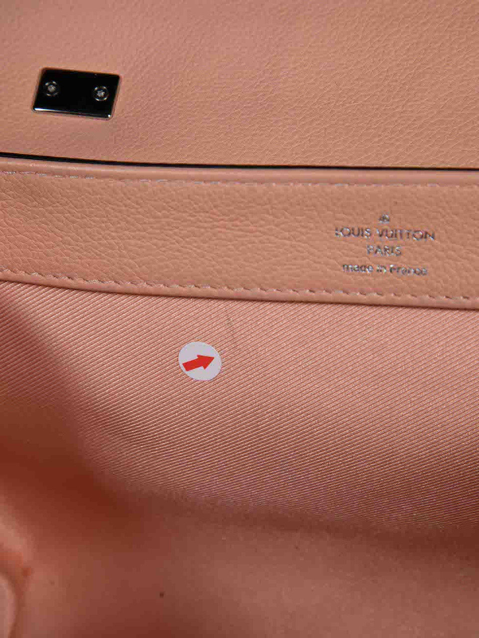 Louis Vuitton 2015 Pink Leather Colourblock Lockme II BB Crossbody Bag