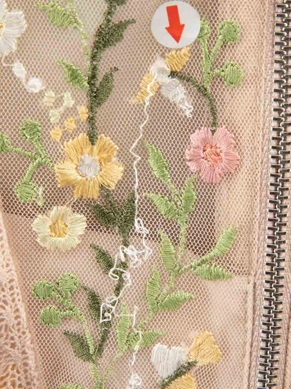 Needle & Thread Pink Floral Embroidered Maxi Dress