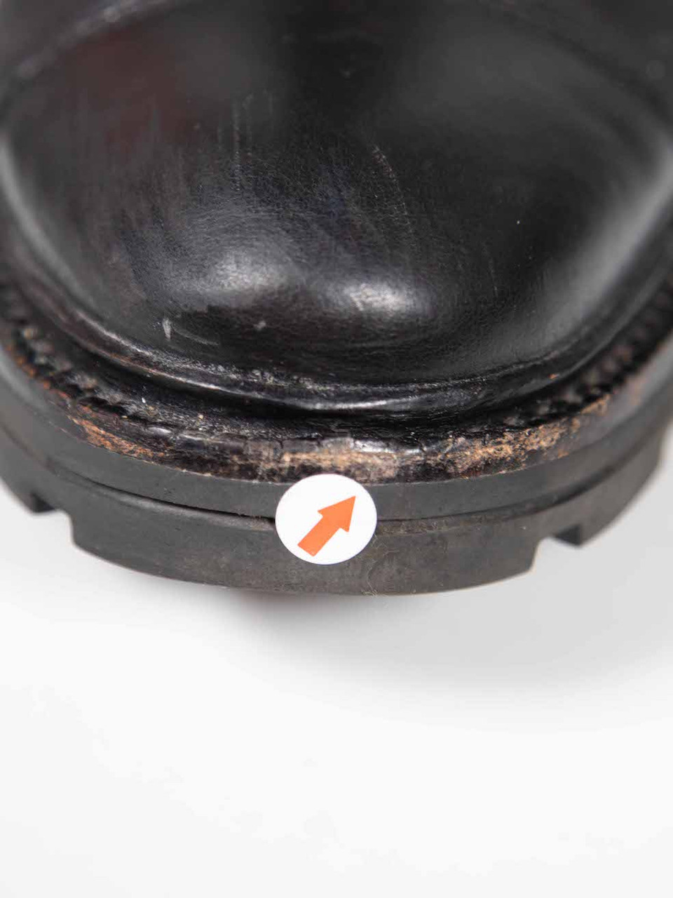 Yohji Yamamoto Y-3 Black Leather Lace Up Logo Combat Boots