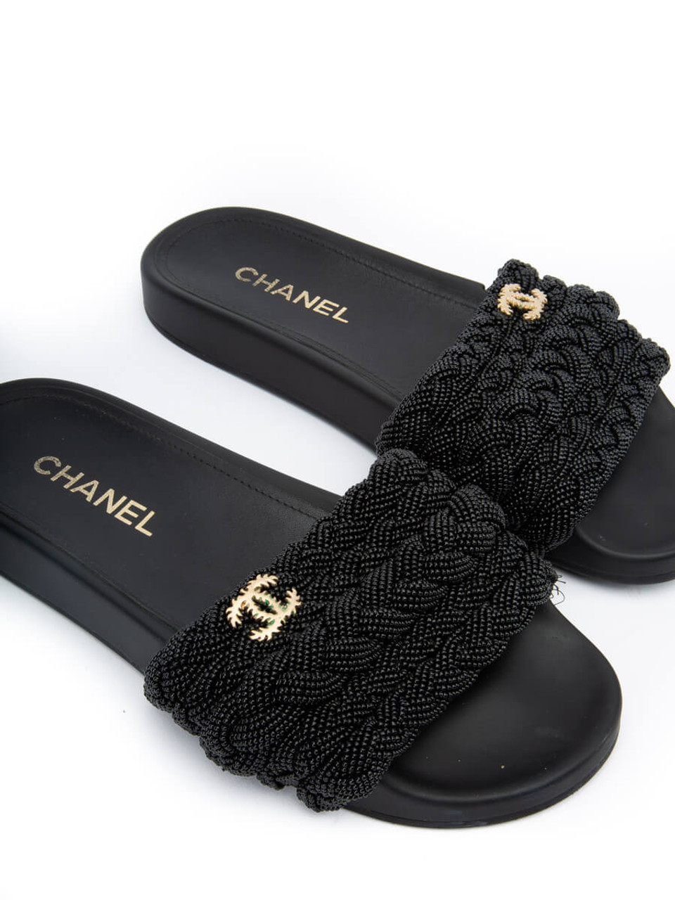 Chanel 2025 lambskin mules