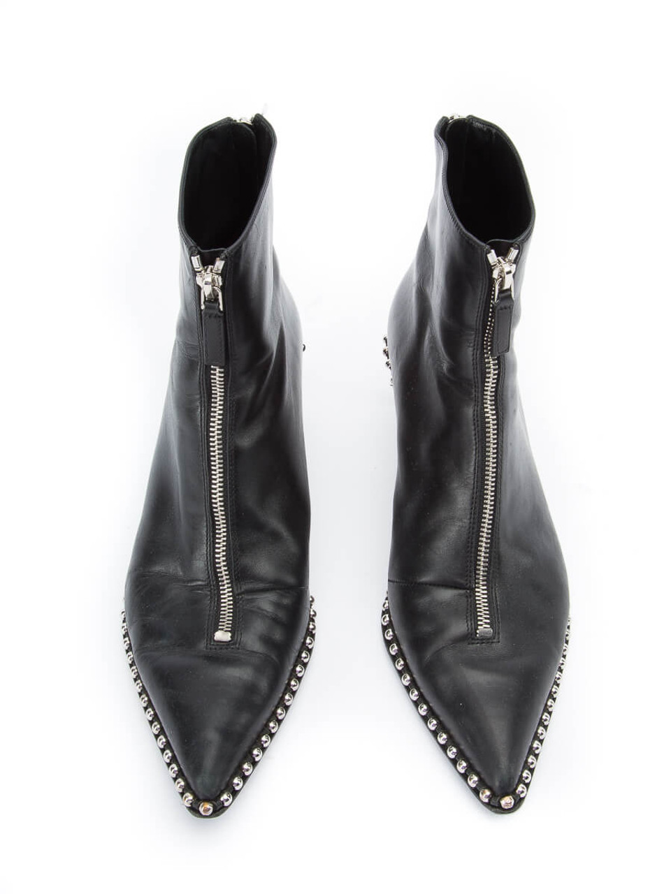 Alexander wang studded on sale booties