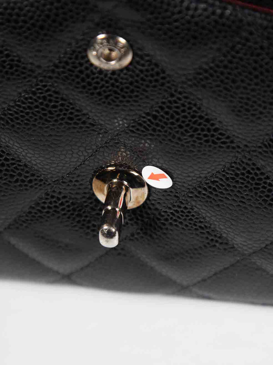 Chanel Black Caviar Leather Jumbo Classic Double Flap SHW