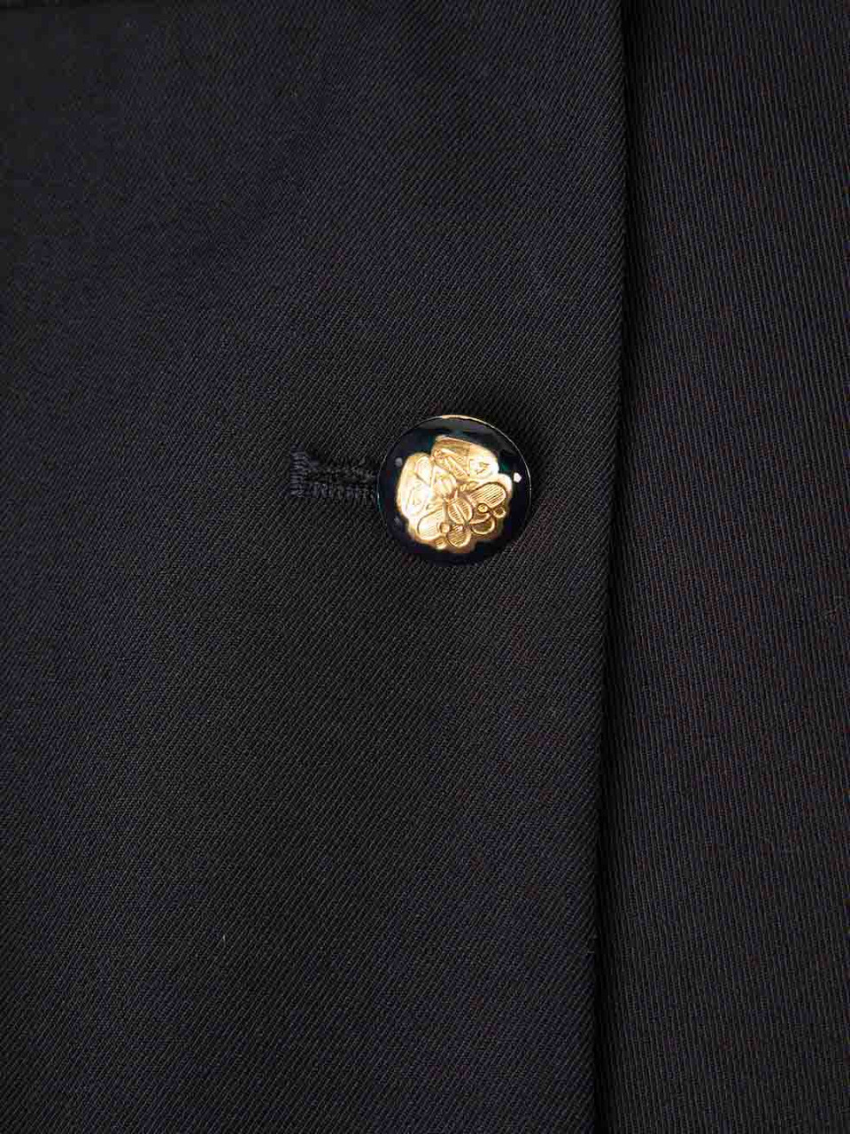 Alexander McQueen FW23 Navy Wool Wrap Mini Wrap Skirt