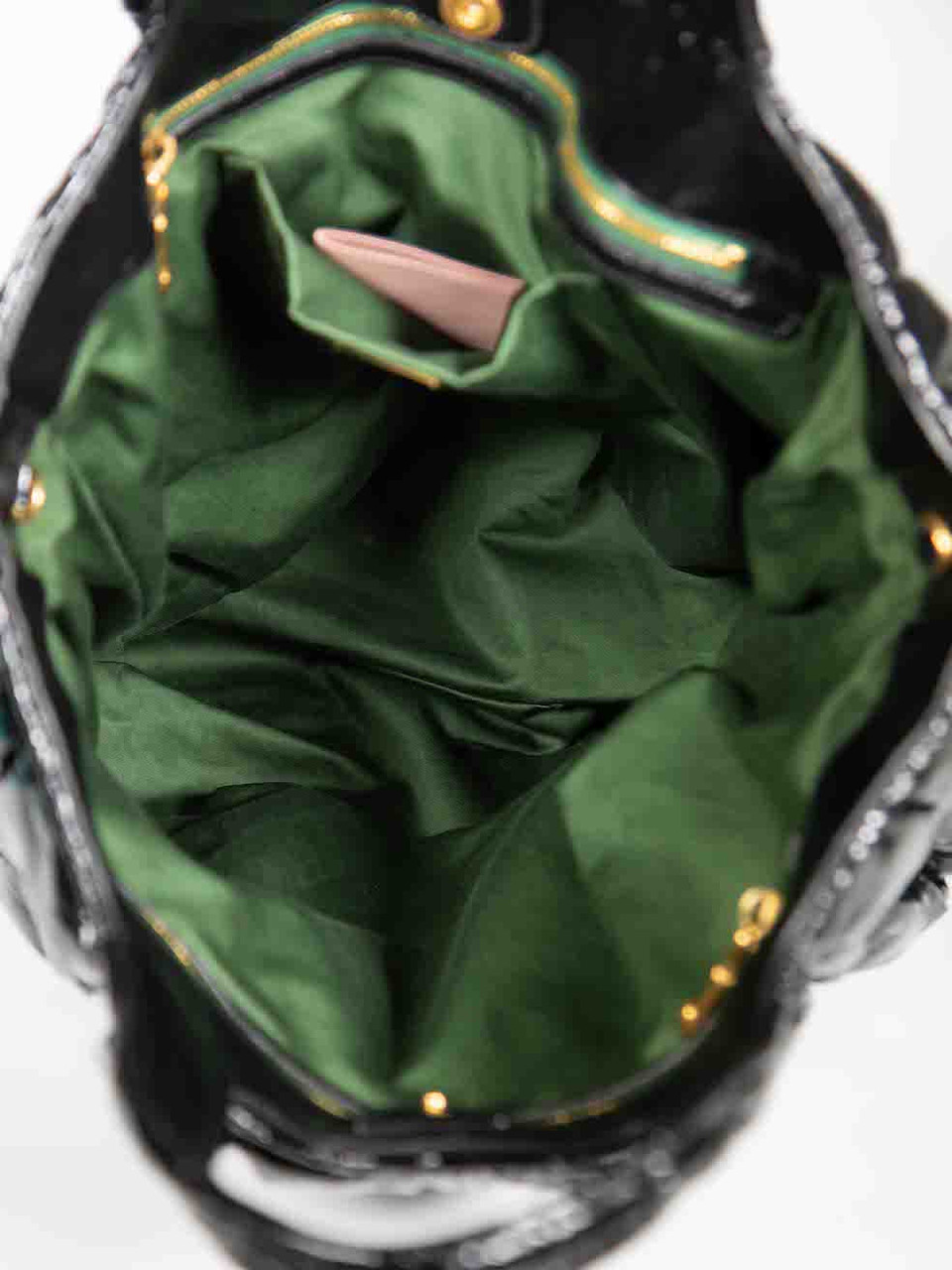 Miu Miu Black Patent Leather Matelasse North South Tote Miu Miu Black Patent Leather Matelasse North South Tote