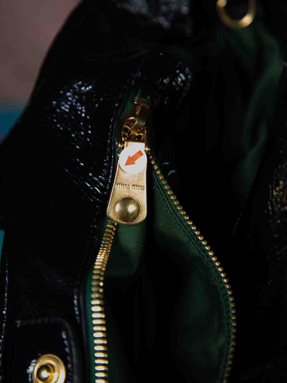 Miu Miu Black Patent Leather Matelasse North South Tote Miu Miu Black Patent Leather Matelasse North South Tote