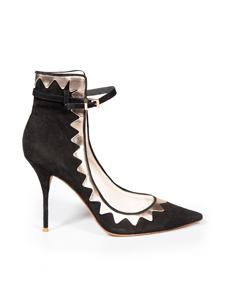 Sophia Webster Black & Silver Trim Roka Pumps Sophia Webster Black & Silver Trim Roka Pumps