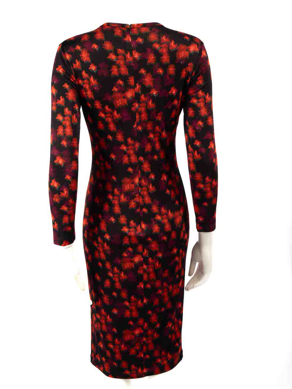 Givenchy Floral Print Pattern Knee Length Dress