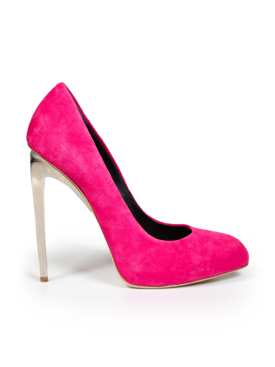 Giuseppe Zanotti Pink Suede Platform Pumps