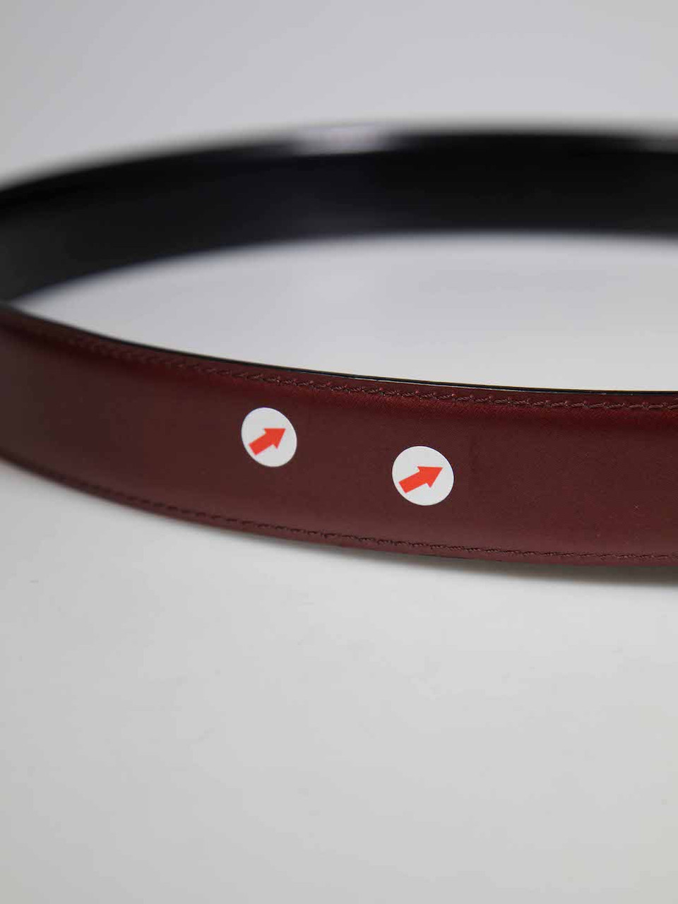 Cartier Black Leather Panthère de Cartier Belt