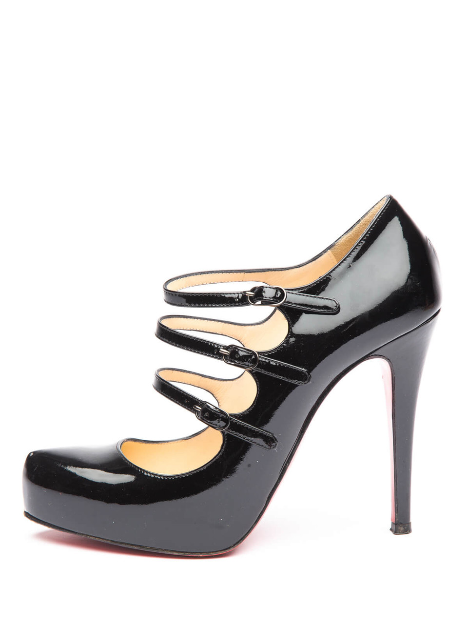 Patent Leather Platform Pumps in Black - Christian Louboutin