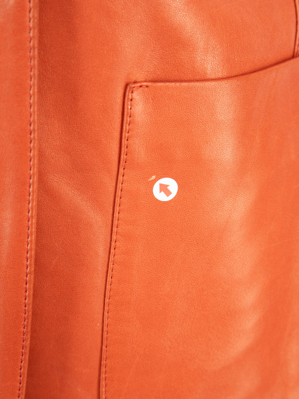 Loro Piana Red Lambskin Leather Blazer Loro Piana Red Lambskin Leather Blazer