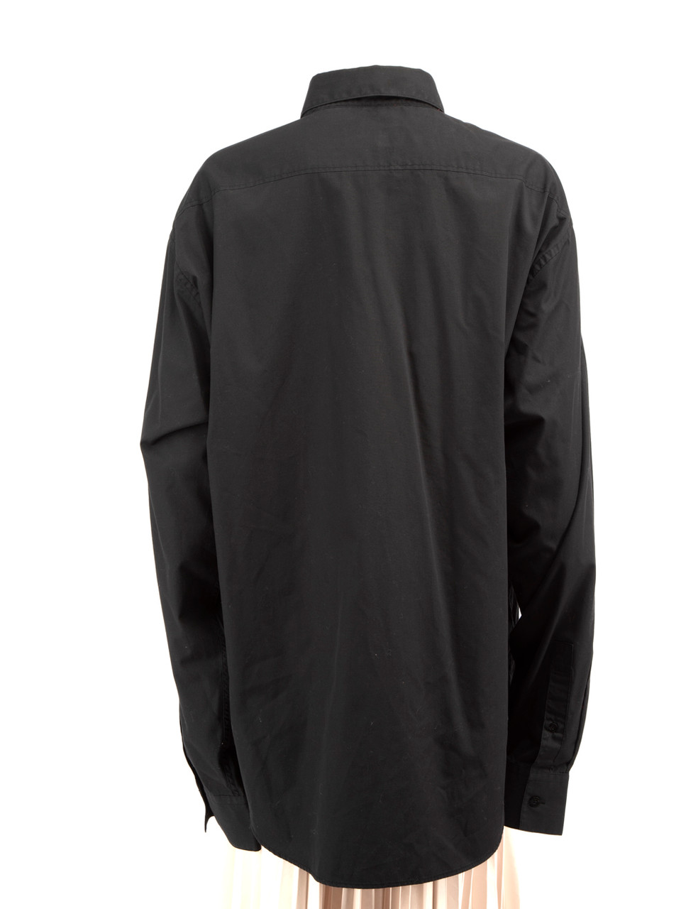 Saint Laurent Black Button Up Long Sleeve Shirt