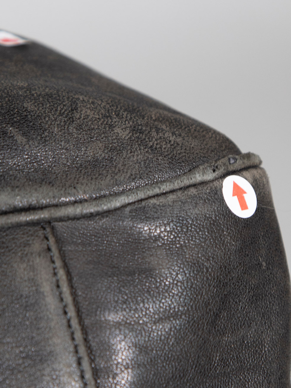 Saint Laurent Black Leather Roady Hobo Bag